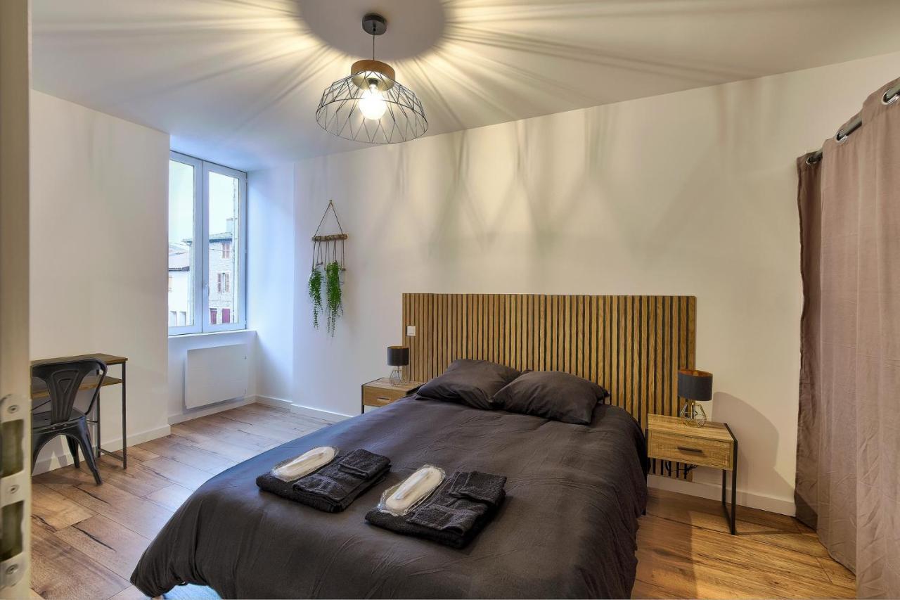Le Contemporain Apartment Saint-Laurent-sur-Saone Luaran gambar