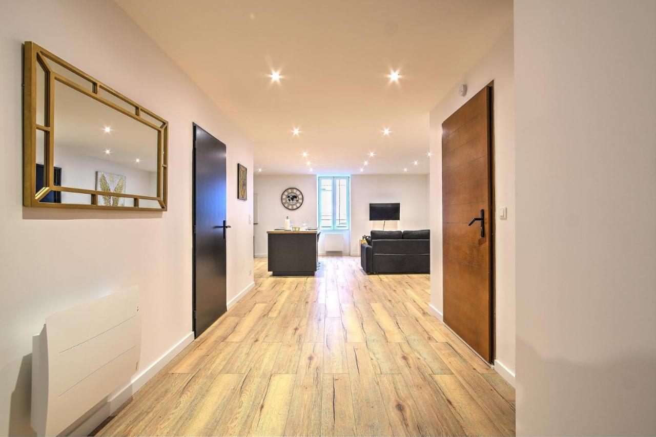 Le Contemporain Apartment Saint-Laurent-sur-Saone Luaran gambar